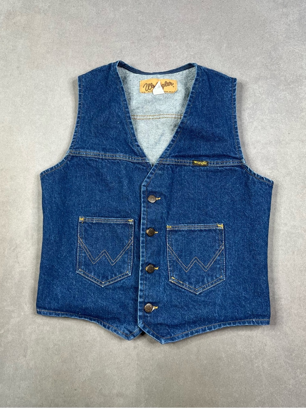 Wrangler Blue Denim Vest